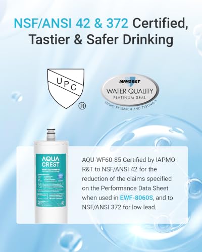 DW85 Water Filter Replacement for Aqua