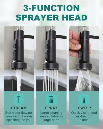 Kitchen Faucets with Soap Dispenser