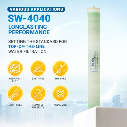 Reverse Osmosis Membrane Good for High Salt Rejection