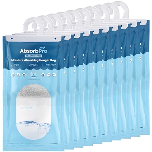 Hanging Moisture Absorber Bags 9.8 oz (10 Count)