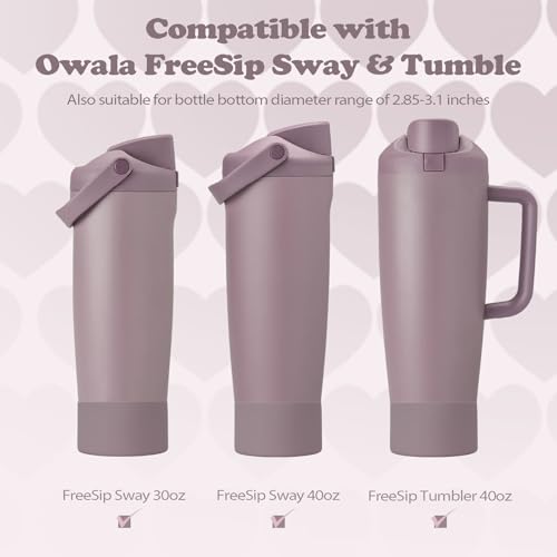Silicone Boot for Owala 30oz & 40oz FreeSip Sway Bottles & Tumblers