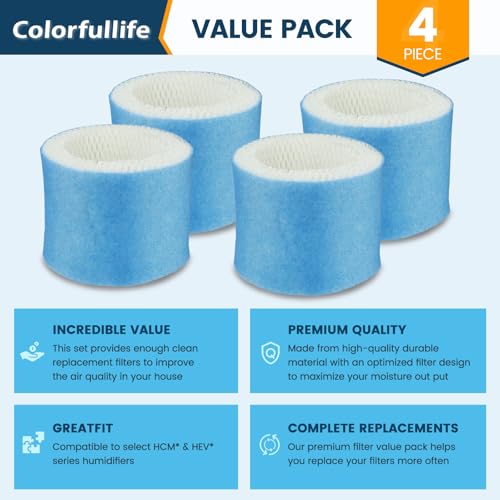 Upgraded HAC 504 Humidifier Replacement Filter A for Honeywell Humidifier