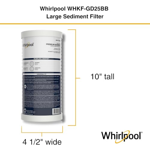 Whole House Large Capacity Sediment Filter WHKF (4 Count)