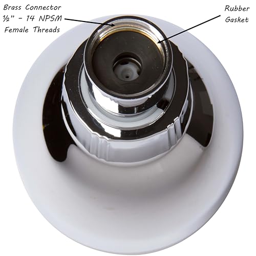 Pressure Boosting Shower Head