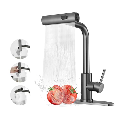 Kitchen Faucets with Pull Down Sprayer