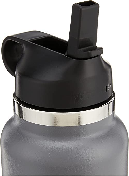 32 oz Wide Mouth Straw Lid Stone