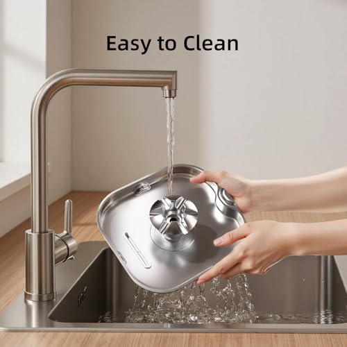 Cat Water Fountain Stainless Steel：74oz