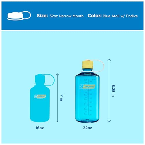 32 oz Narrow Mouth Water Bottle