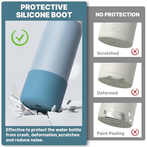 Silicone Water Bottle Boot for Owala 40 oz