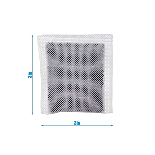 Compact Activated Charcoal Odor Absorbing Filter Refill Deodorizer (4 Count)