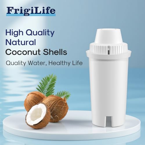 JFC002 Pitcher Water Filter Replacement for Brita® Pitchers and Dispensers (6 Count)