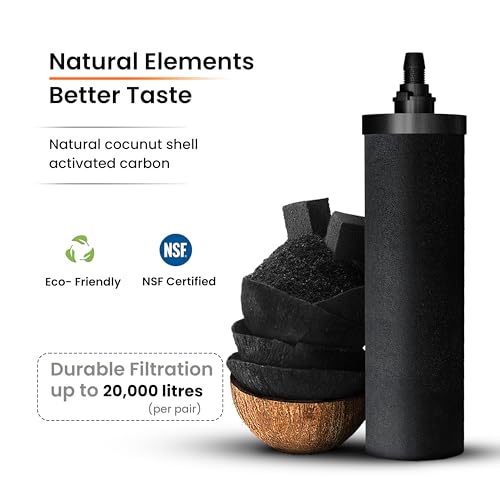 3.25G Water Filter System with Steel Stand & Carbon Filters