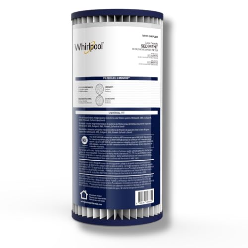 WHKF WHPLBB Whole House Large Capacity Pleated Sediment Filter