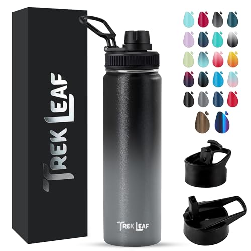 Travel Water Bottle with 3 Lids
