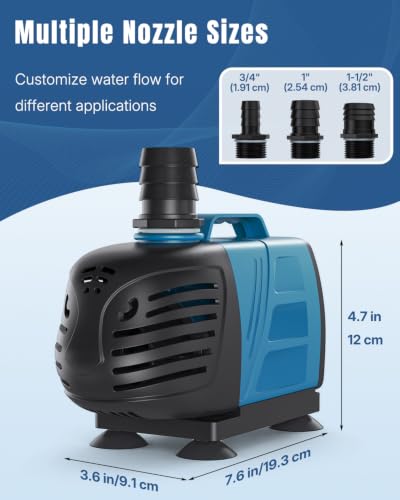 1000 GPH Submersible Water Pump