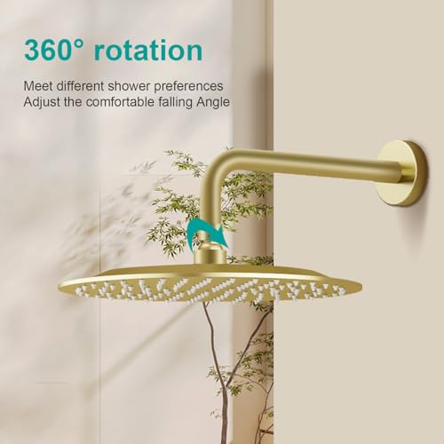 All Metal Rain Shower Head