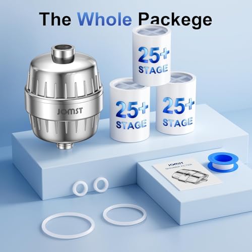 25 Stages Shower Filter with 3 Cores