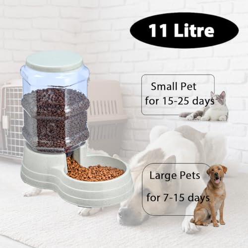 3 Gallon Gravity Large Dog Food Feeder