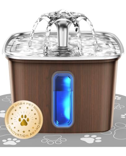 Innovation Award Winner Stainless Steel Cat Water Fountain