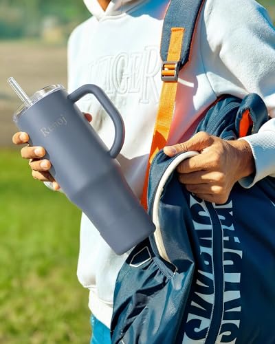 Insulated Mug 100% Spill Resistant Insulated Water Bottle for Iced Coffee & Hot Drinks