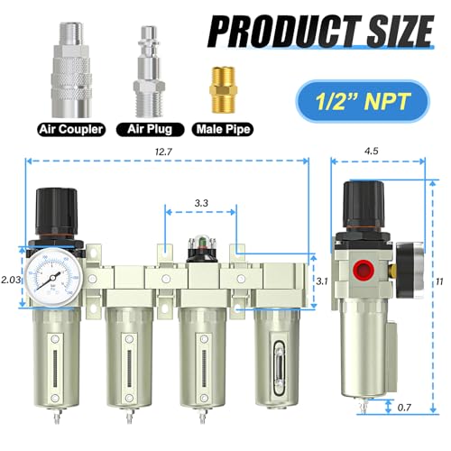 MEANLIN 1 2" NPT 4