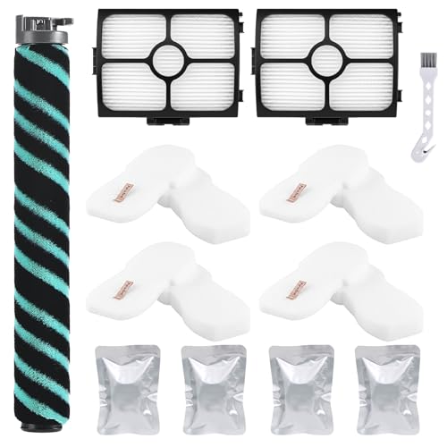 12 Pack HZ4002 Brush Roller Filter Replacement Part for Shark PowerDetect