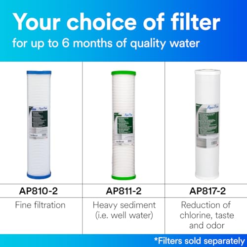 3M Aqua Pure AP800 Series Whole House Filter Housing AP802T