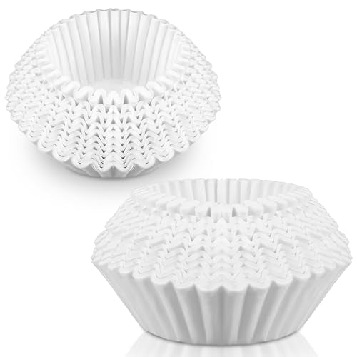 500 Pcs Extra Large Coffee Filters Disposable White Commercial Paper Filters for Coffee Brewing (500 Count)