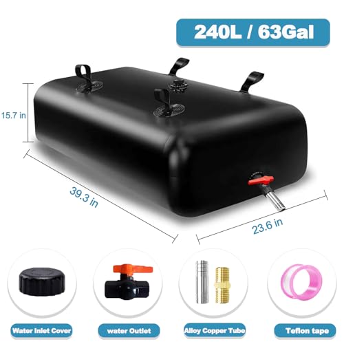 240L 63 Gal Water Bladder Tank