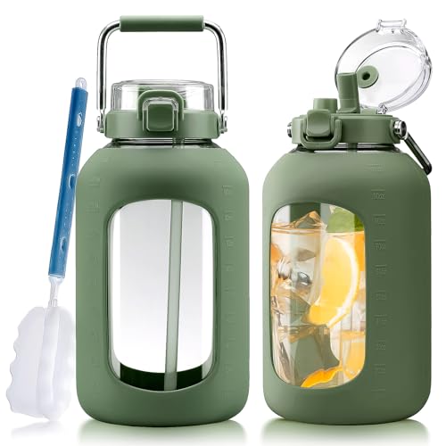 Large Glass Water Bottle