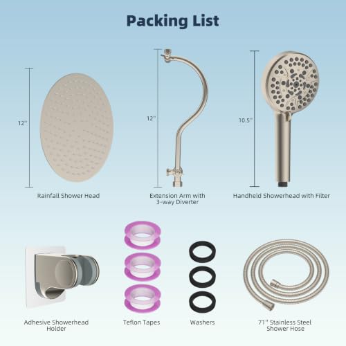 All Metal High Pressure Shower Head
