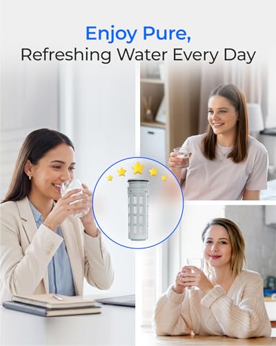 Water Filter Replacement for Brita® Stream Pitcher Filter (6 Count)