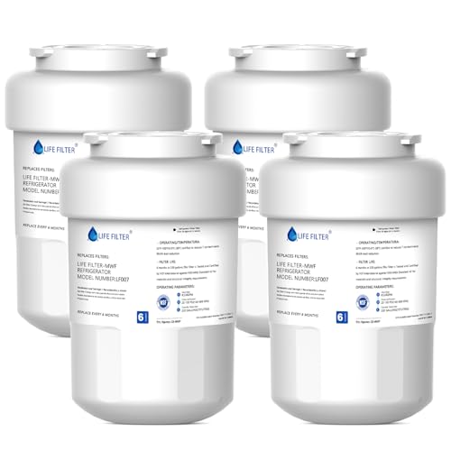 Replacement for MWF Refrigerator Water Filters (4 Count)