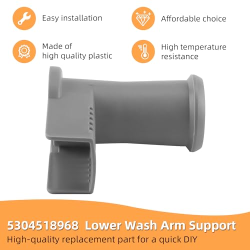 Dishwasher Lower Spray Arm Support 5304518968 Fit for Frigi