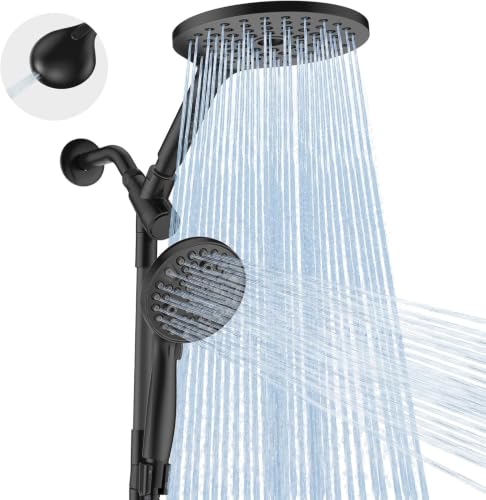 Dual Handheld Shower Head Combo
