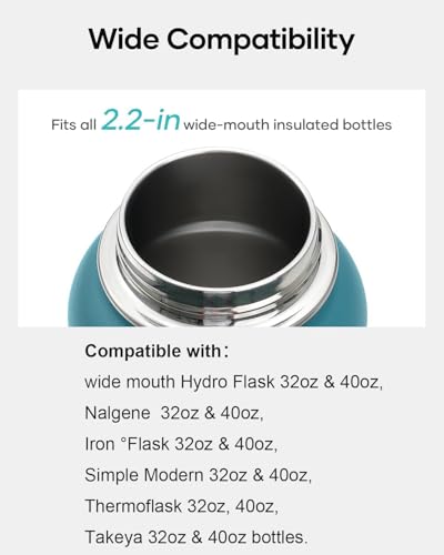 Water Bottle Filter Replacement with Straw Lid and Straws