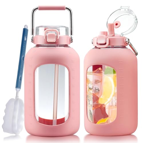 Large Glass Water Bottle