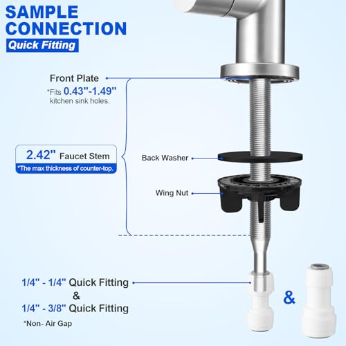 Long Stem Drinking Water Faucet