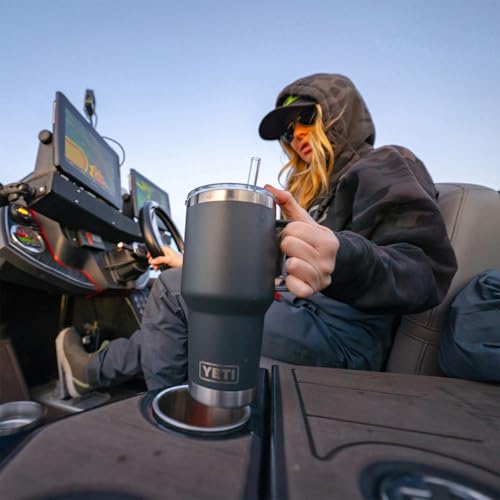 Rambler 35 oz Tumbler with Handle and Straw Lid