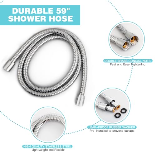 6 Setting Shower Head with Handheld