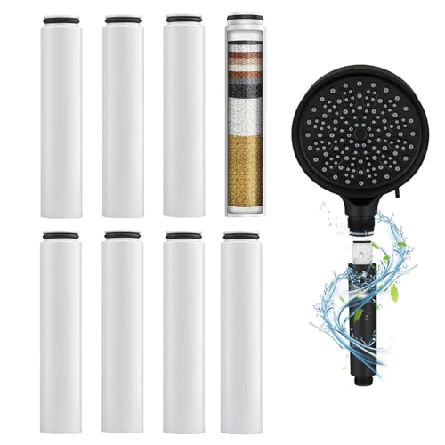 Shower Filter Cartridges Compatible with Cobbe (8 Count)