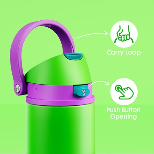 18 oz Kids Water Bottle for School