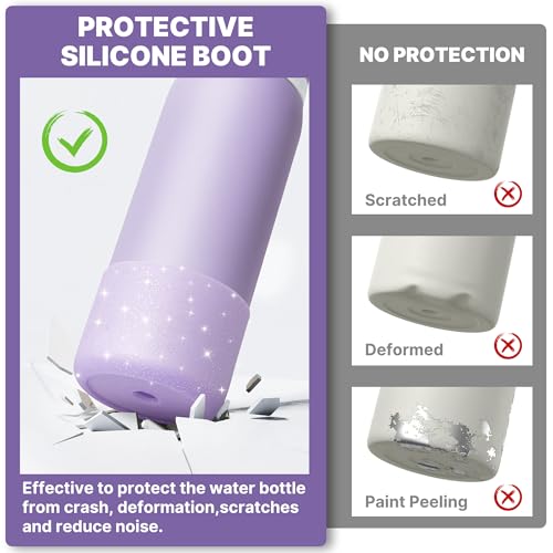 Silicone Water Bottle Boot for Owala 24 oz 32 oz 40 oz