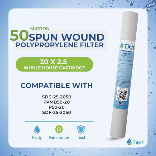 50 Micron 2.5" × 20" Sediment Water Filter
