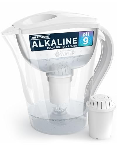High pH Alkaline Water Filter Pitcher