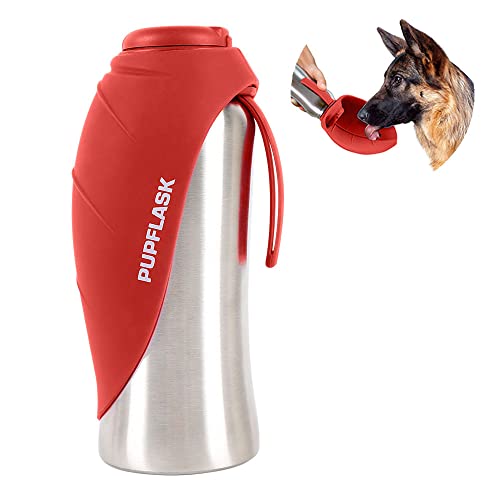 PupFlask Large Dog Water Bottle (27 Fl Oz)