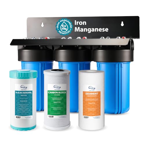 WGB31BM Iron Manganese Whole House Water Filter System