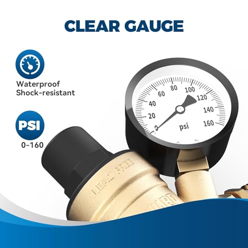 RV Water Pressure Regulator Valve