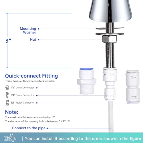 Polished Chrome Drinking Water Purifier Faucet