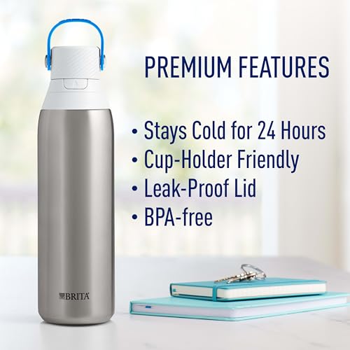Stainless Steel Premium Filtering Water Bottle